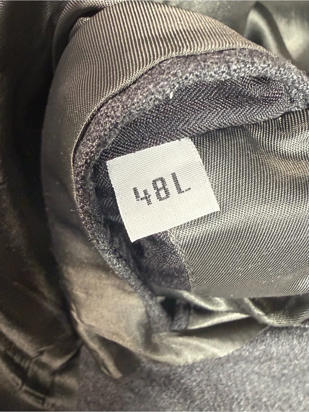 VTG Tom James Innocenti 100% Wool Men’s Three Button Sport Coat Blazer Grey 48L
